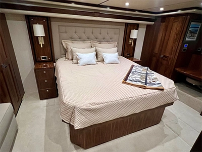 custom-bedding-on-stateroom-bed